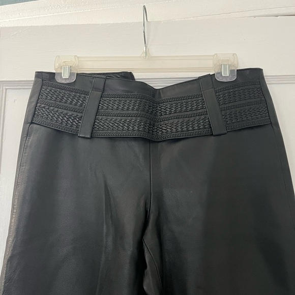EUVC Isabel USA 4 Black Leather Pants - Picture 2 of 7